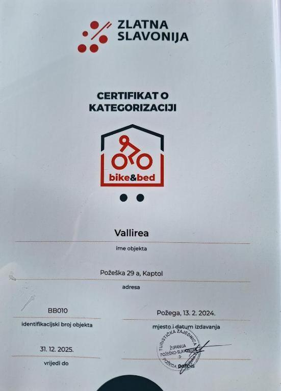 Kuca Za Odmor Vallirea Kaptol Exterior foto
